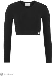 Craft Collective Rib Cropp női felső, fekete (M-L)