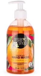 Organic Shop Mediterrán szellő Illatos folyékony szappan narancsvirággal és C-vitaminnal - 400ml - vitaminbolt - 1 390 Ft