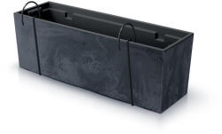 Prosperplast Urbi Case Beton Effect Balkonláda Antracit 58 cm, 5db-os csomag (DUC600EW-S433)