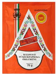 KALOCSAI Eredetvédett, hagyományos feldolgozású fűszerpaprika őrlemény 75 g