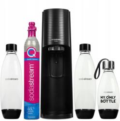 SodaStream Terra Black Sodastream Szaturátor 3 Palack Szénsavas Vízhez (7290113767898)