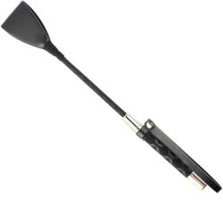 STD Cravasa Mini Riding Crop, 31 cm, Negru/Auriu