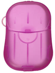 Flippy Mini Cutie de Sapun din Hartie, Flippy, de Unica Folosinta, Portabila, Potrivit pentru Calatorii, 20 buc, Roz (teo-126047)