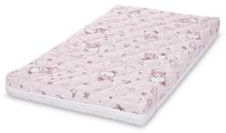 Lorelli Saltea mobilier, cocos si spuma elastica, Lorelli Havana, 62 x 110 x 10 cm, Pink Ballerina Bear Saltea bebelusi