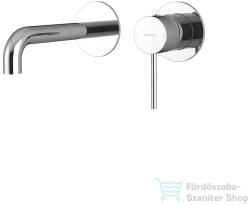 SAPHO ULTRASAN falba süllyesztett csaptelep, 20 cm-es kifolyócsővel, króm (UT018V) (UT018V)
