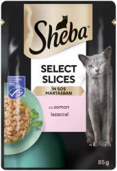 Sheba macska tasak lazac szószban 28x85g