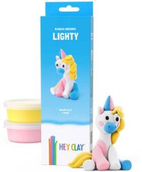 HEY CLAY Hey Clay: Pihe-puha Unikornis figura gyurmaszett (HCL30136CEE) - jatekshop