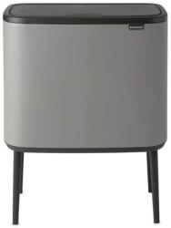 Brabantia Coș de gunoi cu atingere BO TOUCH BIN 11 + 23 l, gri mineral, Brabantia (BRAB127243)