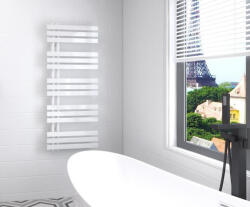AREZZO design HORIZONT Matt White slim 500x1200 törölközőszárító radiátor, matt fehér (AR-HS12050MW)