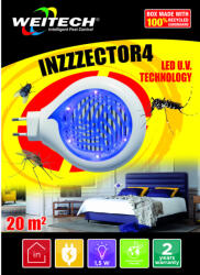 WEITECH Led szúnyogcsapda INZZZECTOR 20 m2