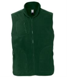 SOL'S Unisex felnőtt mellény - Norway Fleece Gilet S zöld