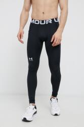 Under Armour edzős legging fekete, sima - fekete M - answear - 12 990 Ft