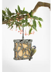 Fauna BV ANNA 100% újrahasznosított madáretető szürke, újrahasznosított rPET kötéllel 13x15x4 (A003)