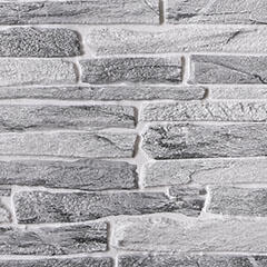 ANRO Wall Flexpanel PVC falpanel - Szeletelt kő (szürke kőpala) Silver Slate (TP10016863 - Silver Slate)