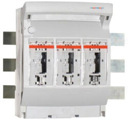Mersen Szakaszoló biztosíték vízszintes 1-250A, 60 mm sínrendszerre, 3 pólusú, M10 csatlakozás Multibloc T229879A, 1.000. 323 (T229879A)