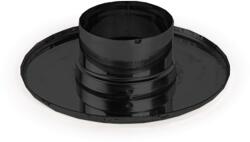  Takaró rozetta tömítőgyűrűvel - fekete (80 mm) (P5302F)
