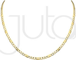 Arany ékszer Juta Női és férfi arany figaro nyaklánc - JTFL-0407 (JTFL-0407)