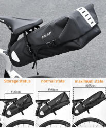 Spyral Táska Nyeregre Eslnf 15l Vizhatlan Blk
