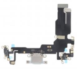 Apple Iphone 15, Átvezető szalagkábel (Flex), Töltő csatlakozó (USB-C), kék (Gyári)