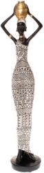 Ella Home Ro Statueta African Girl 2, Rasina, Negru, 45 cm ComfortTravel Luggage (2558)