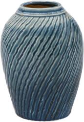 Ella Home Ro Vaza Shell, Ceramica, Albastru, 18cm ComfortTravel Luggage (2829)