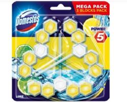 Domestos Power 5 Lime WC Blok 3x55g