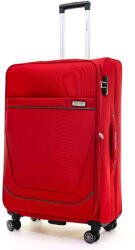 Ella Icon Troler de cala mare(L-XL) ELLA ICON PETRA TEXTIL ROSU 79X46X30 CM Valiza
