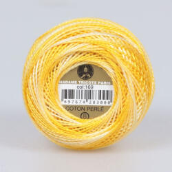  Madame Tricote Paris - Coton Perlé 8 - 0169 - Sárga színátmenetes