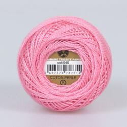  Madame Tricote Paris - Coton Perlé 8 - 40 - Rózsaszín
