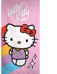 Hello Kitty Rainbow fürdőlepedő, strand törölköző 70*140cm (Fast Dry) (AYM077889)