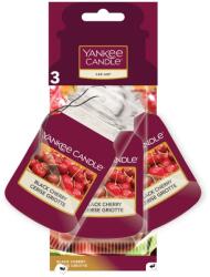 Yankee Candle Black Cherry Autóillatosító - Papír 3Db