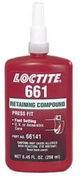 LOCTITE 661 nagy szilárdságú, UV-vel is köthető, tartós hőhatást tűrő rögzítő 250 ml (1522512)