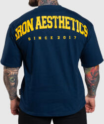 Iron Aesthetics Tricou oversize Iron Aesthetics College, albastru: Albastră L (P2906A15868)