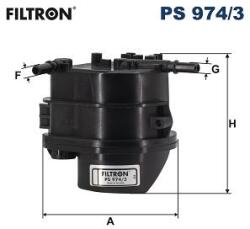 FILTRON filtru combustibil FILTRON PS 974/3 (PS 974/3) - automobilus