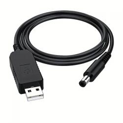  5 V към 8.4 V , 9 V или 12 V USB кабел за  овишаване на на режението, с жак 5, 5 x 2, 1 mm