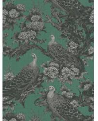 As Creation Tapet cu pauni verde-gri