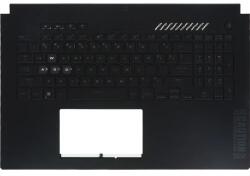 ASUS Tastatura originala Asus 90NR0CS5-R31US0 iluminata US cu Palmrest negru