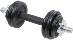 EB FIT Gantera metal reglabila 7kg, maner ergonomic, negru