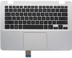 ASUS Tastatura originala Asus R418UA standard US cu Palmrest argintiu