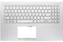 ASUS Tastatura originala Asus X509FAC iluminata US cu Palmrest argintiu