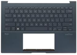 ASUS Tastatura originala Asus Q425MA iluminata US cu Palmrest albastru