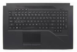 ASUS Tastatura originala Asus 90NR00E1-R31US1 iluminata US cu Palmrest negru