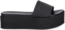 Calvin Klein Sandale Flatform Sandal Slide In Nylon YW0YW01791 0GJ triple black (YW0YW01791 0GJ triple black)
