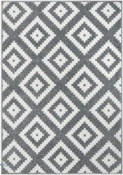  Covor Modern cu Romburi Gri 11212 Selectează mărime: 080 X 150 Covor