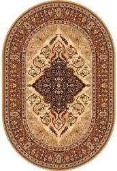 Covor lana oval Bursztyn culoare chihlimbar Selectează mărime: 200 X 300 Covor