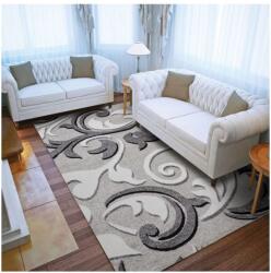  Covor Phoenix model floral gri-negru-crem 3014-244 Selectează mărime: 160 X 230 Covor
