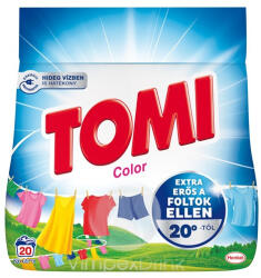 TOMI mosópor 1, 1kg Color 20 mosás