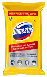  Domestos fert. törlőkendő 100db Lemon - vegyesbolt