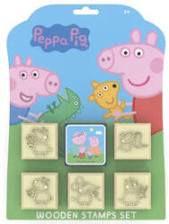 5 db nyomda + nyomdapárna - Peppa Malac