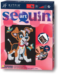  KitFix Sequin Art Red - Kutyus
